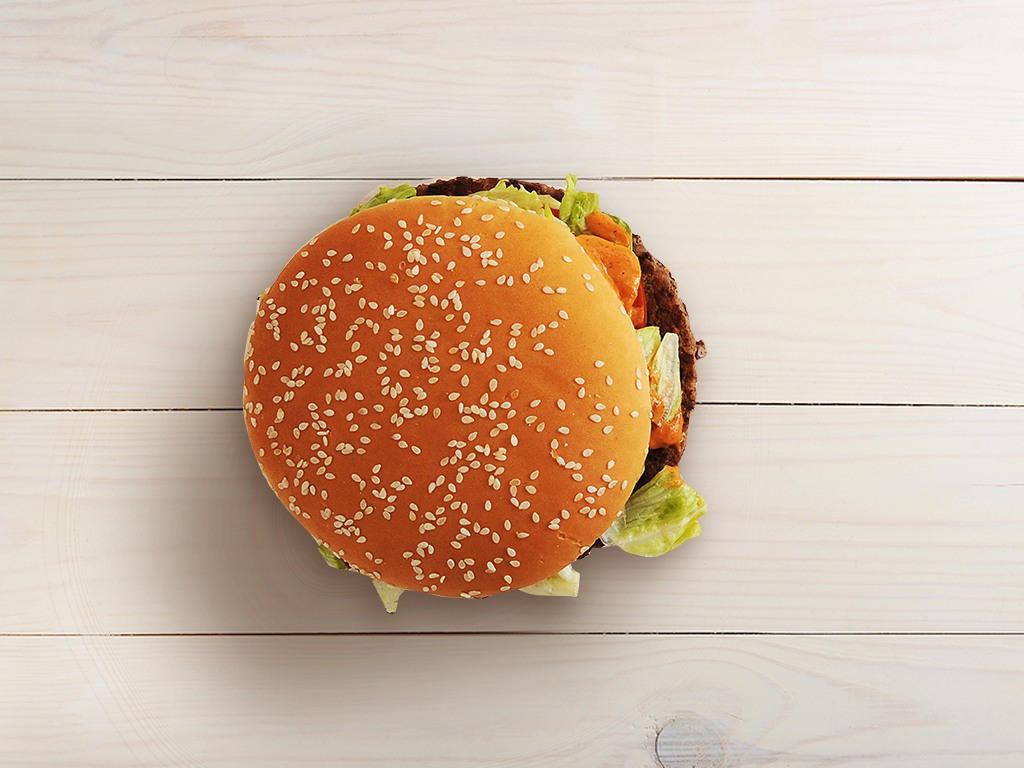 The Italian Summer Burger with Apricot & Cherry Mostarda