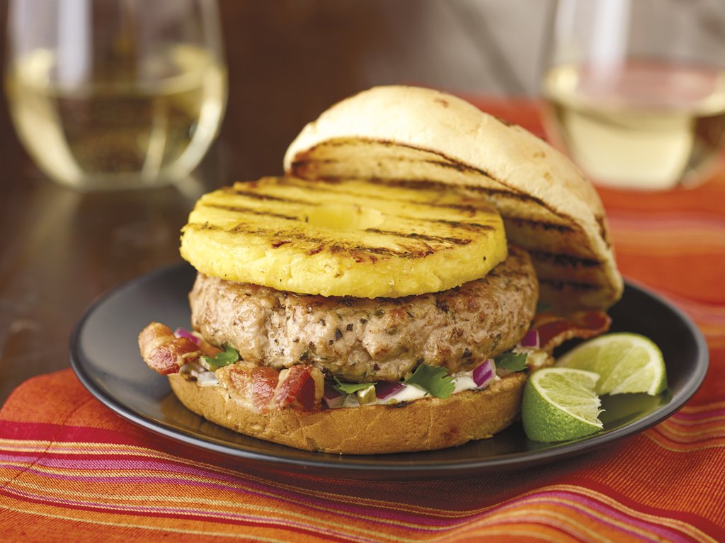 Hawaiian Pineapple Burger