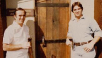 Bob and Roger in 1972.