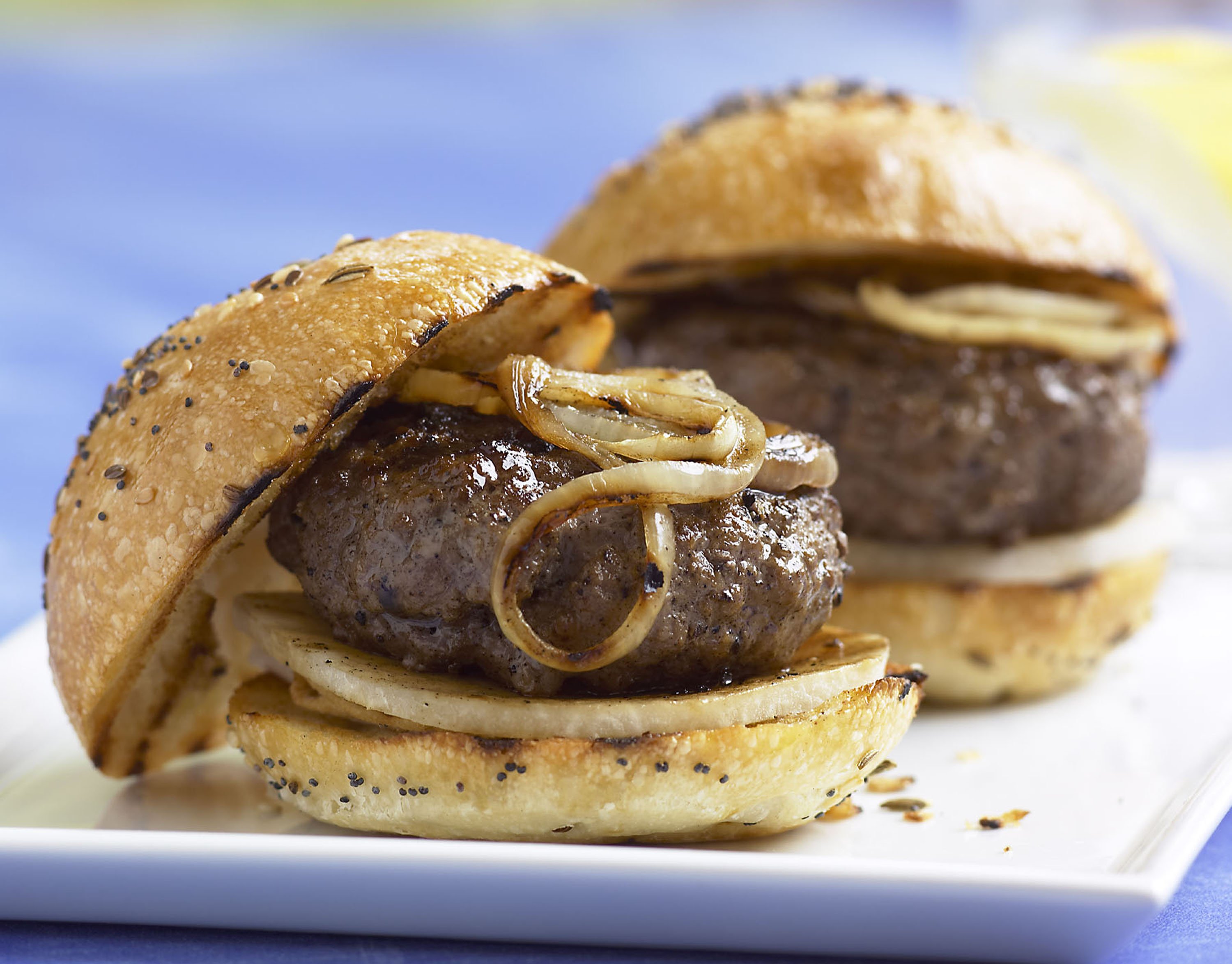 Gingered Beef Burger