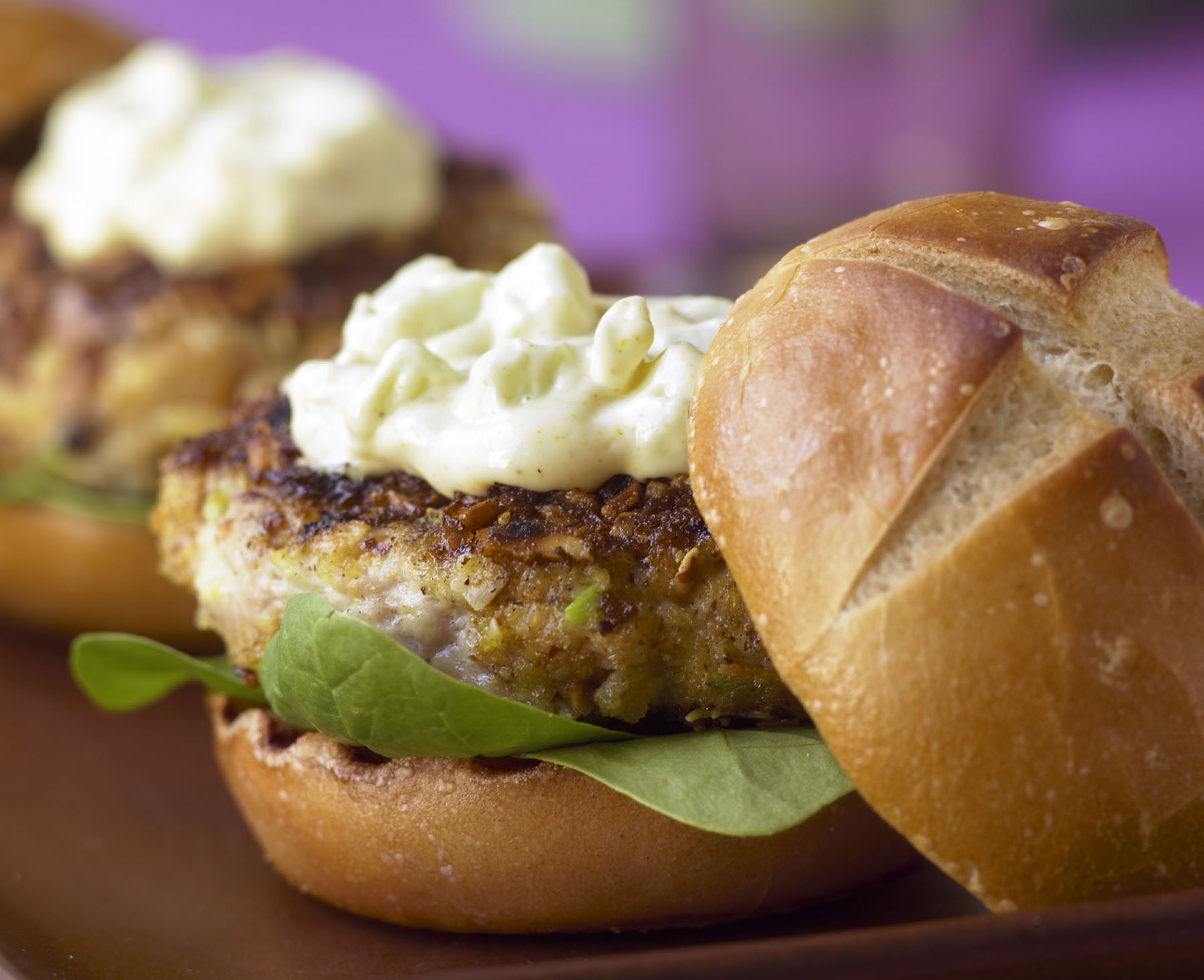 Mulligatawny Burgers
