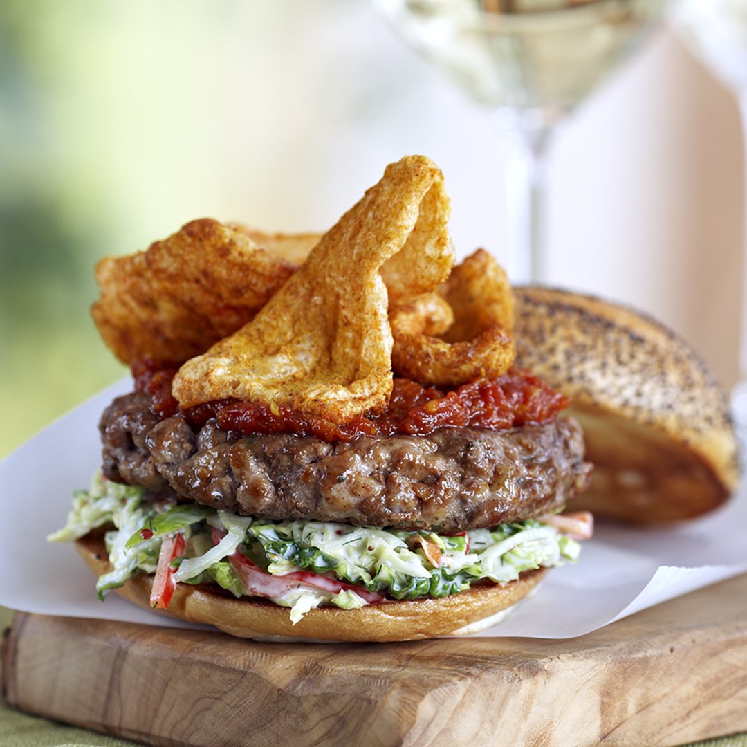 German Currywurst Burgers