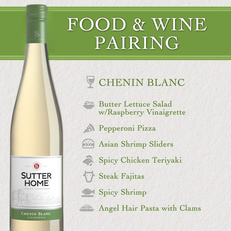 Sutter Home Wine & Food Pairing Series: Chenin Blanc