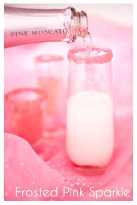 Sutter Home Wine Cocktail: Frosted Pink Sparkle