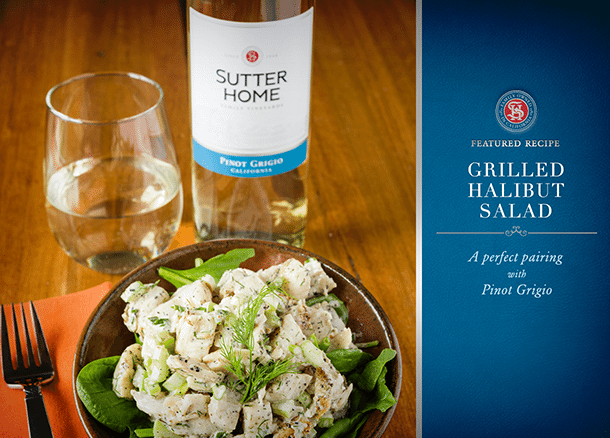 Recipe: Grilled Halibut Salad