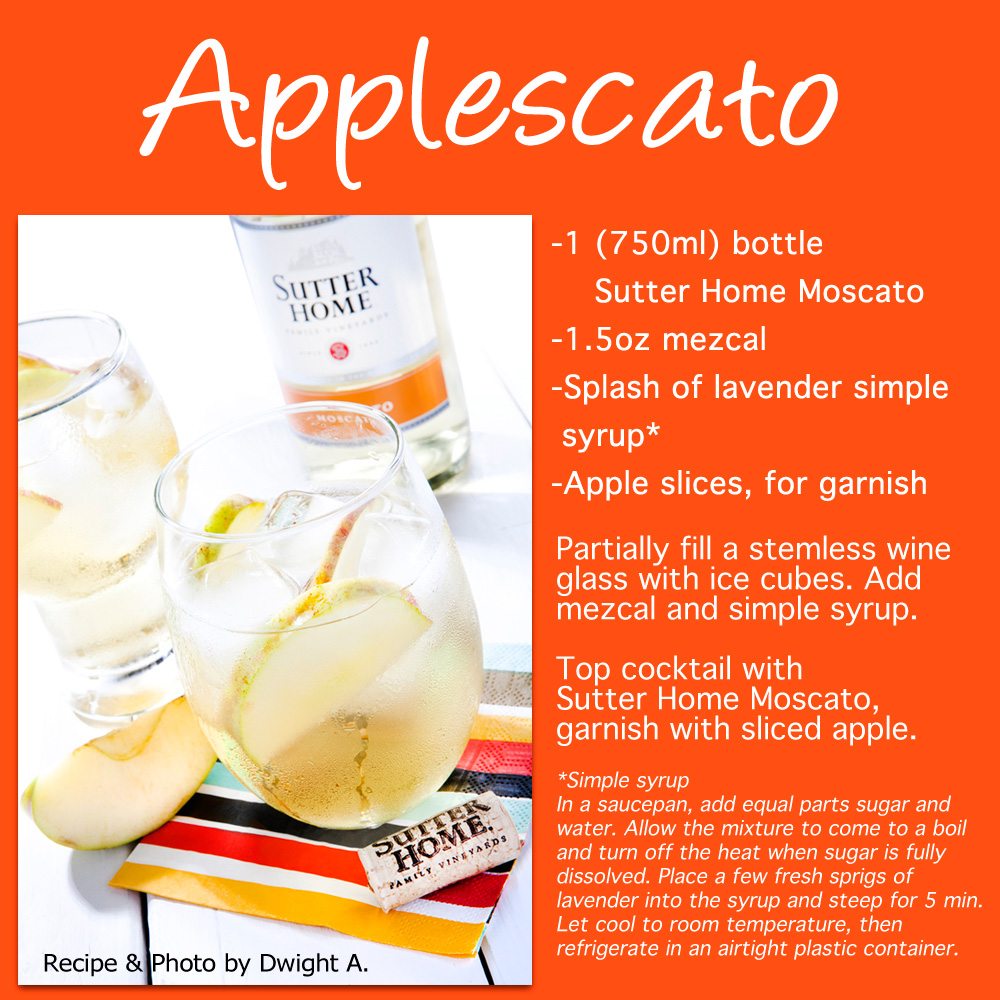 Sutter Home Wine Cocktail: Applescato
