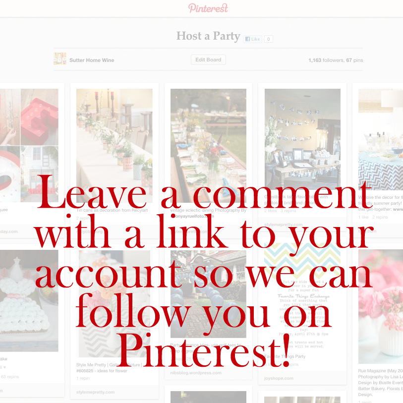 Are You on Pinterest? We are too!