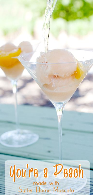 Wine Cocktail: You're a Peach