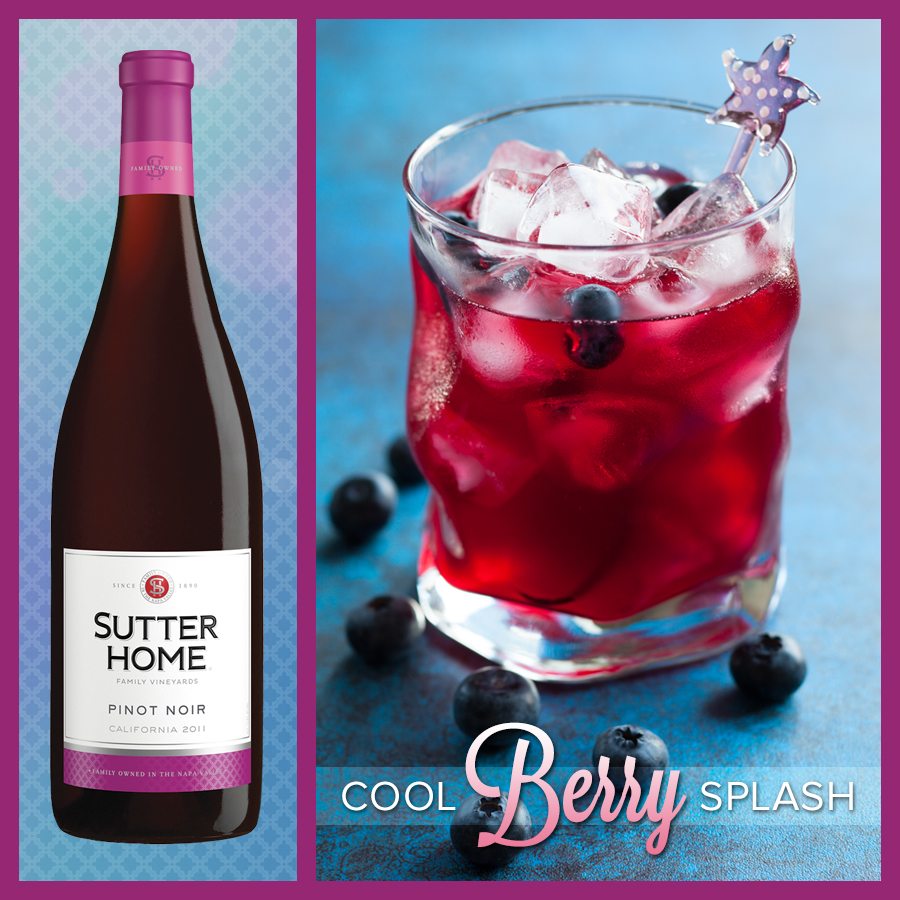 Sutter Home Wine Cocktail – Cool Berry Splash