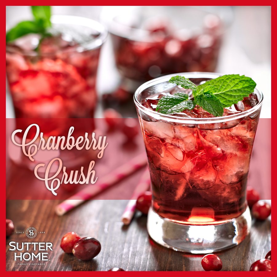 Sutter Home Wine Cocktail – Cranberry Crush