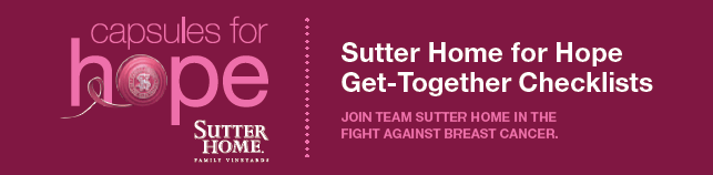 Sutter Home for Hope 2012: Get-Together Checklists