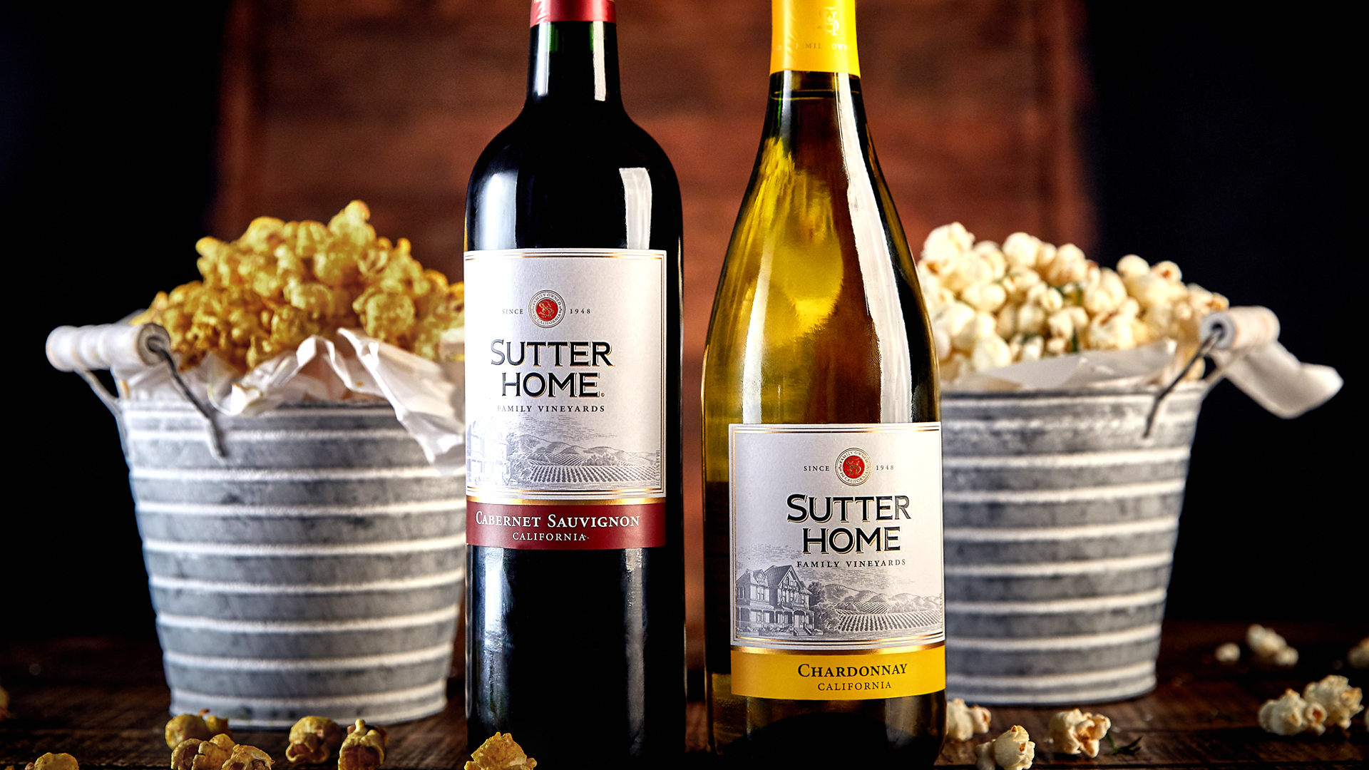 Roll Out the Red Carpet with Sutter Home Wine and Our Award Season Popcorn Pairings