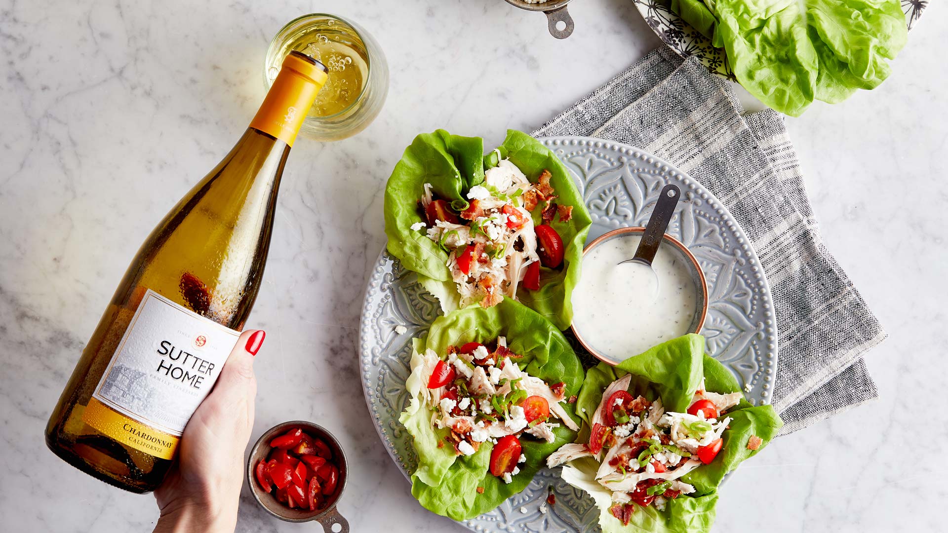 A Wholesome, Healthy Recipe to Wrap Up Your Resolution: Chicken Lettuce Wraps