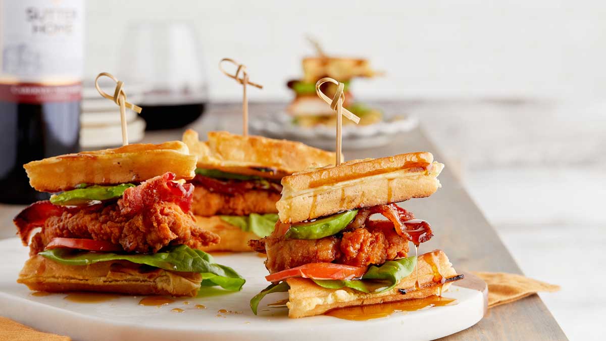 Chicken & Waffle Sandwiches Are the Brunch Everyone Wants to Wake Up To