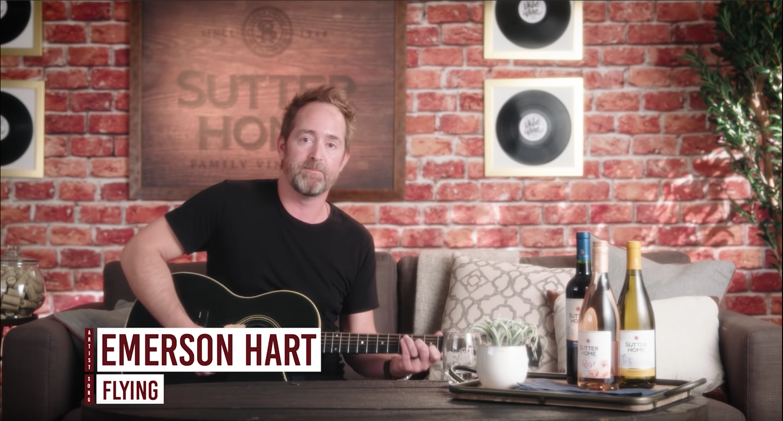 You’ll Love Grammy-Nominated Artist, Emerson Hart, Like you do Your Sutter Home Wine