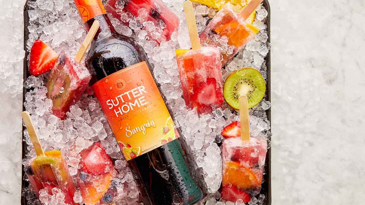 Homemade Sutter Home Sangria-sicles: What Summer is Supposed to Taste Like