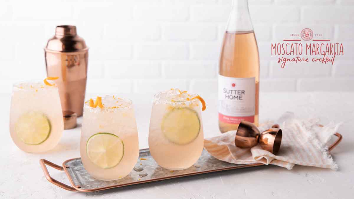 Like Summer, You’ll Want This Sutter Home Moscato Margarita to be Endless