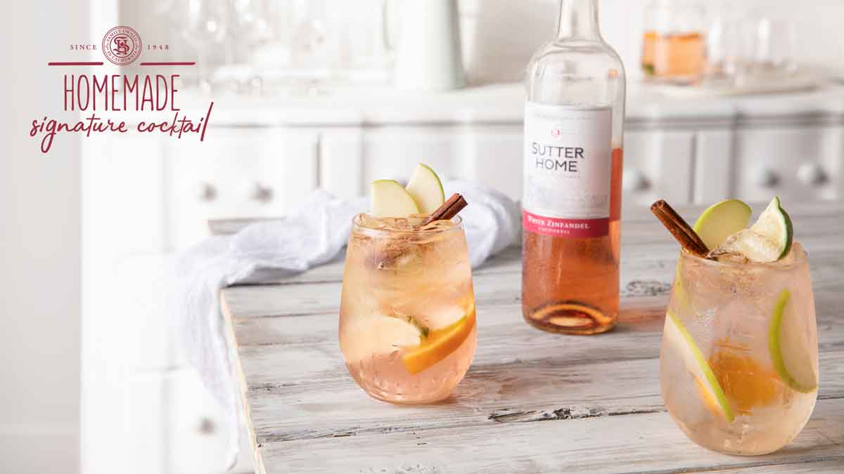 Our Sutter Home White Zinfandel Sangria Cocktail Is a Delicious Summer Send-off