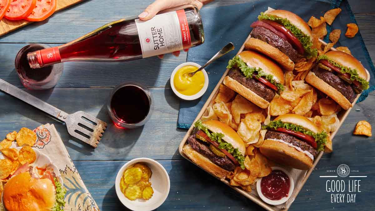 Take Your Burgers to the Next Level with our Sutter Home Red Wine Ketchup​