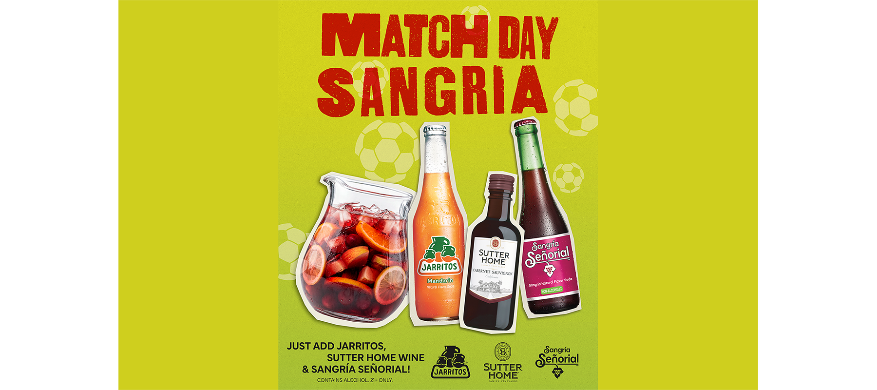 Match Day Red Wine Sangria